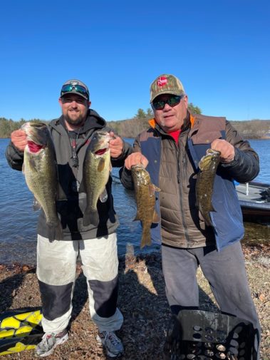 Webster lake fishing