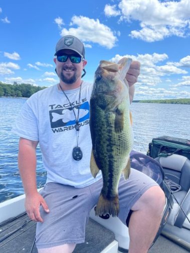 Webster lake fishing