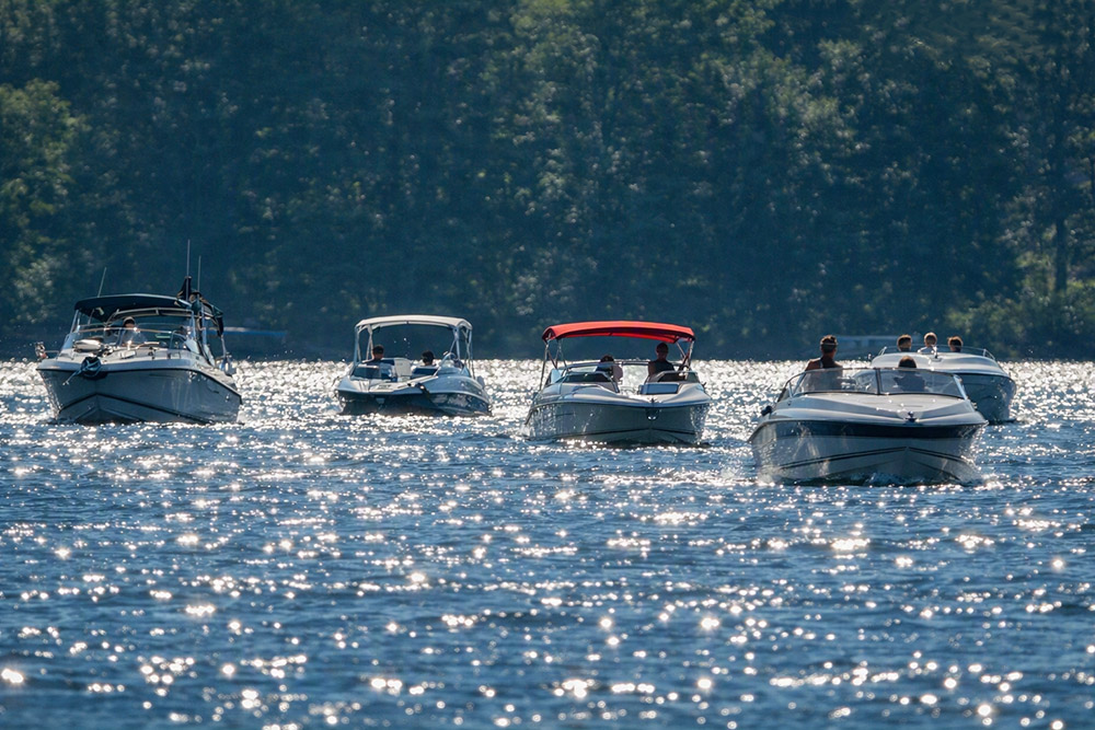 Boat Traffic Affects Bass Fishing in Northeast Lakes